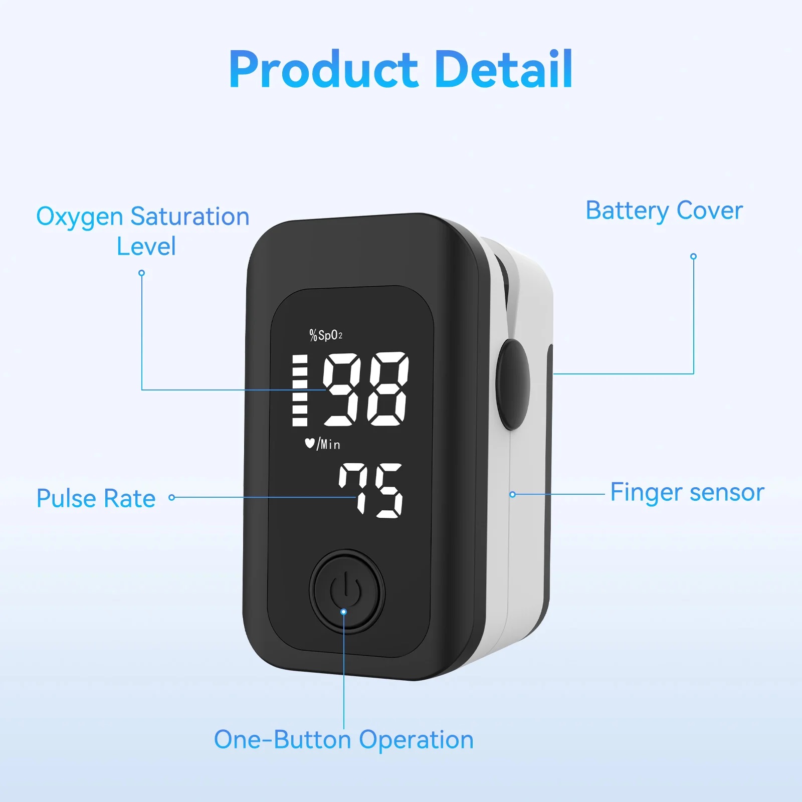 Berrcom Pulse Oximeter AOJ-70C